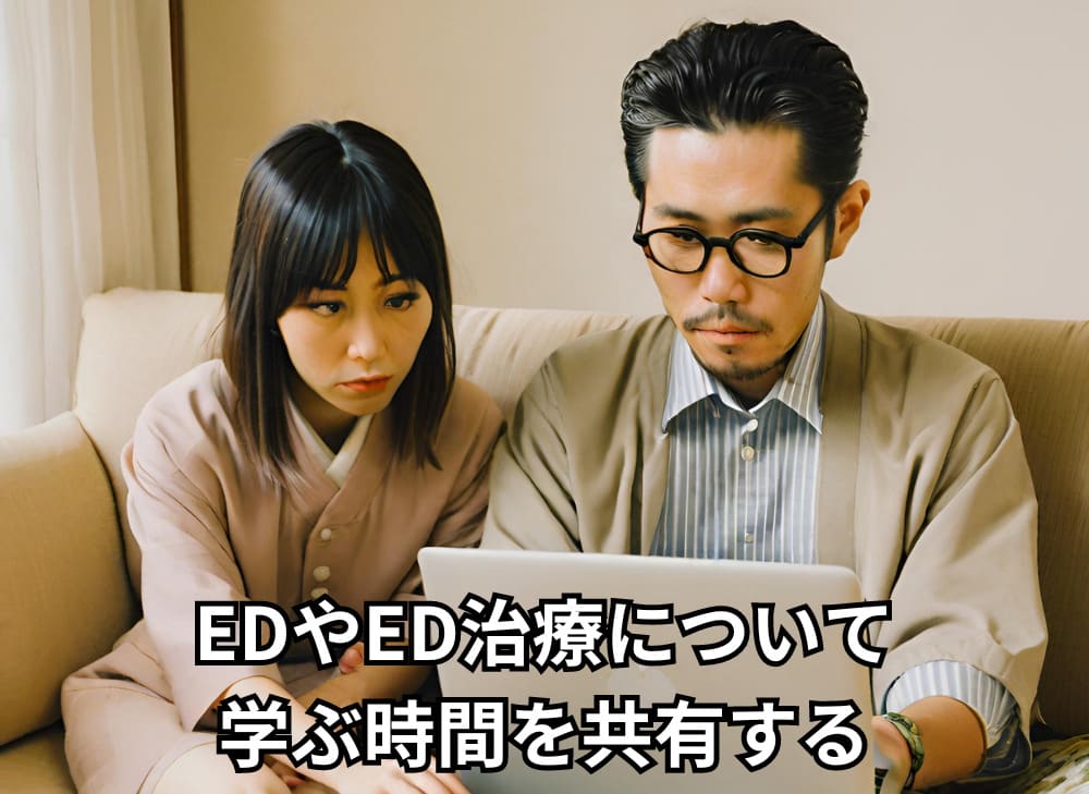 EDやED治療について学ぶ時間を共有する